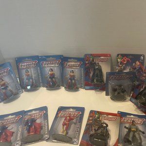 Action Figures Wonder Woman, Superman, Batman New In Package